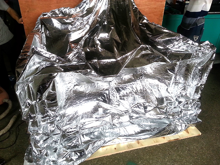 編織布真空罩衣